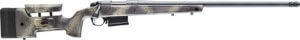 Bergara Rifles B145371 B-14 Wilderness HMR 308 Win 5+1 20″ Threaded Barrel Sniper Gray Cerakote Woodland Camo Stock