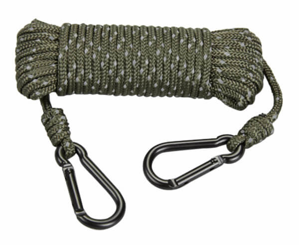 Hunters Specialties 00775 Reflective Rope Olive Drab 30′ Long