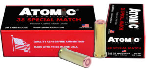Atomic 449 Match 38 Special 148 gr Hollow Base Wadcutter 50rd Box