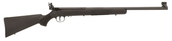 Savage Arms 28901 Mark I FVT 22 LR 1rd Cap 21″ Matte Blued Rec/Barrel Matte Black Stock Left Hand (Full Size)
