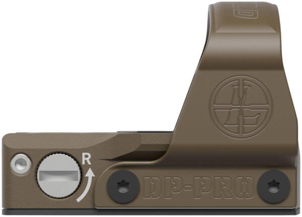 Leupold 175840 DeltaPoint Pro FDE Flat Dark Earth 1x 52.7 mm x 17.5 mm/ 1.01″ x 0.68″ 2.5 MOA Illuminated Red Dot Reticle