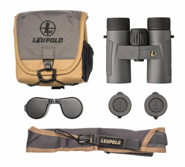 Leupold 172660 BX-4 Pro Guide  HD 10x32mm Roof Prism Shadow Gray Armor Coated