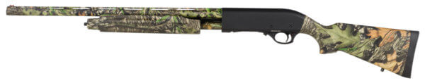 Charles Daly 930225 301 Compact 20 Gauge 4+1 3″ 22″ Vent Rib Barrel Full Coverage Mossy Oak Obsession Camouflage Checkered Synthetic Stock & Forend Auto Ejection Includes 3 Choke Tubes
