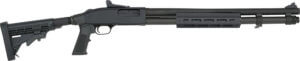 Mossberg 50769 590A1 Tactical 12 Gauge 3″ 8+1 20″ Cylinder Bore Barrel Black Parkerized Rec with Ghost Ring Sight Black 6 Position Stock Right Hand Includes M-LOK Handguard