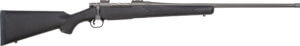 Mossberg 28124 Patriot 300 Win Mag Caliber with 3+1 Capacity 24″ Threaded/Fluted Barrel Matte Blued Metal Finish & Walnut Stock Right Hand (Full Size) Includes Vortex Crossfire II 3-9x40mm Scope