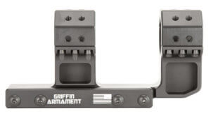 Griffin Armament SM135H34MM SPRM Scope Mount/Ring Combo Black Anodized