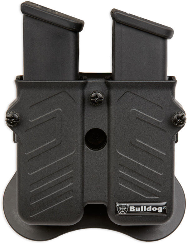 Bulldog MX001 Max Multi Fit OWB Black Polymer Paddle Fits Sig P250/P320 Fits S&W M&P 9/40/45 Fullsize Right Hand