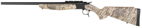 CVA CR4916 Scout Compact 410 Gauge with 22″ Barrel 1rd Capacity Matte Blued Metal Finish & Realtree Timber Synthetic Stock Right Hand