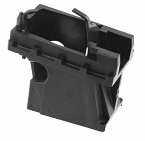 Ruger 90654 Magazine Well Insert Assembly  Flush 9mm Luger/40 S&W Compatible w/Glock Mags  Ruger PC Carbine  Black Polymer