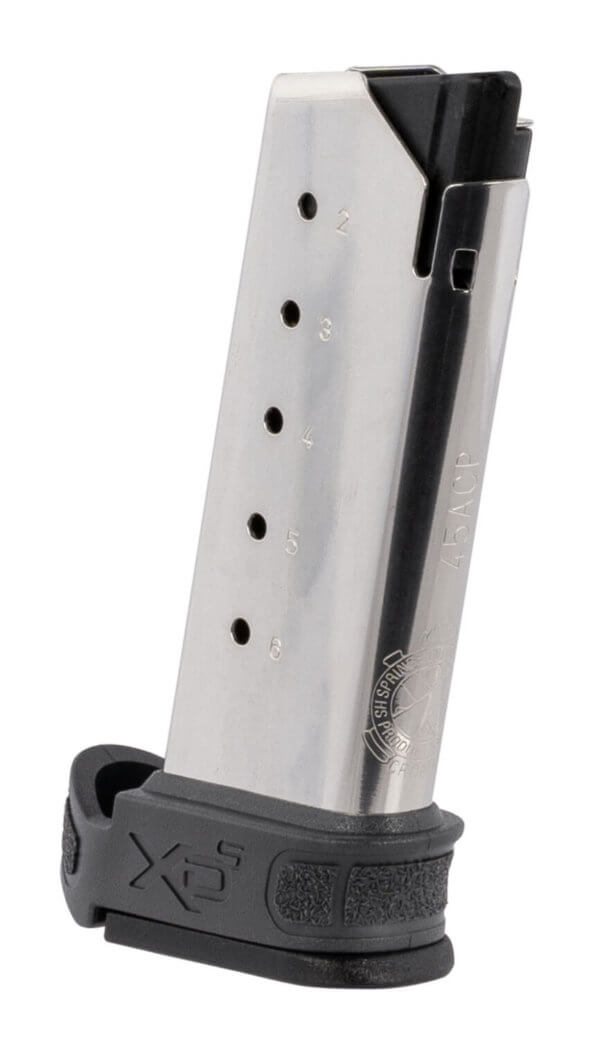 Springfield Armory XDSG5006Y XDS Mod2 6rd 45 ACP Fit Springfield XDS Mod2 Stainless Steel