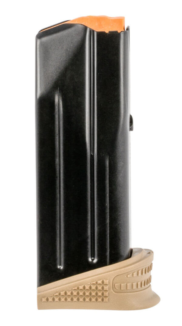 FN 20100377 509 10rd Extended Floorplate 9mm Luger FN 509 Compact Black Steel