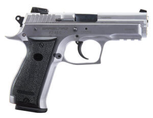 Sar USA K245CST K2 Compact 45 ACP 4.70″ 14+1 Stainless Steel Black Polymer Grip