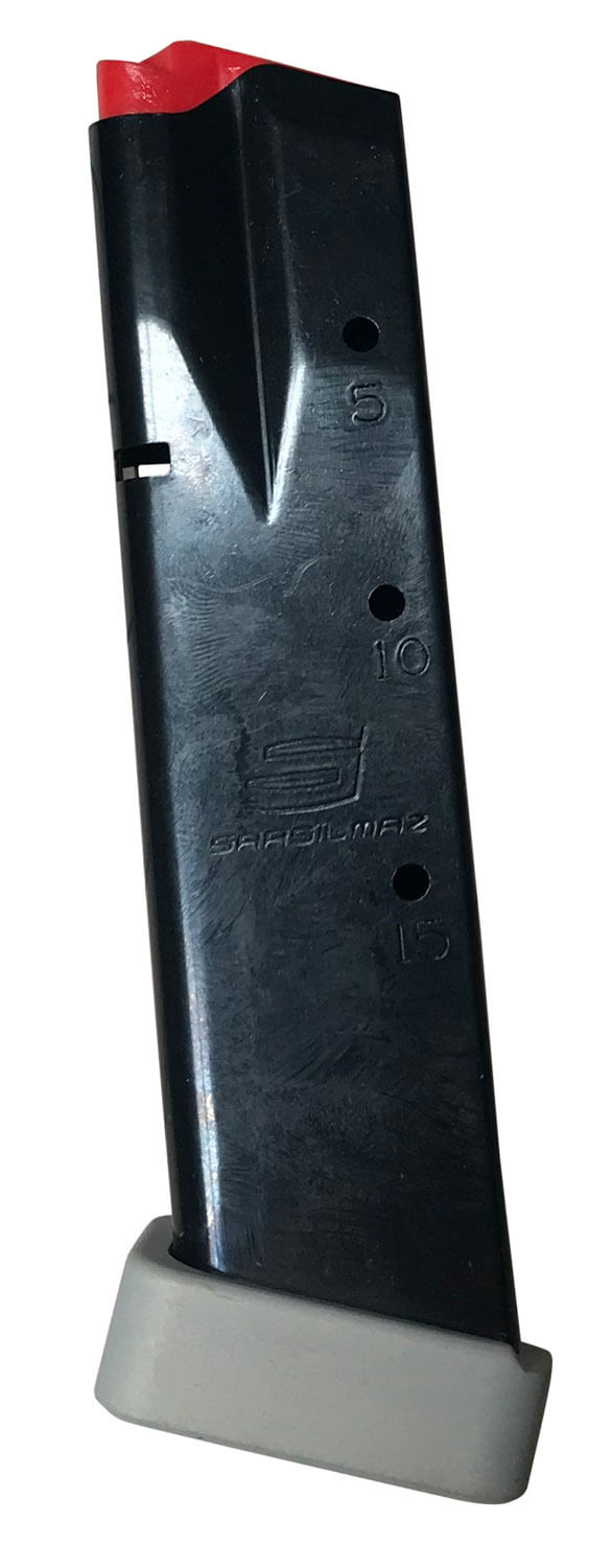 Strike Industries EMPG43XBK Enhanced Magazine Plate made of Polymer with Black Finish & Extra Gripping Surface for Glock 43X Magazines (Adds 2rds)