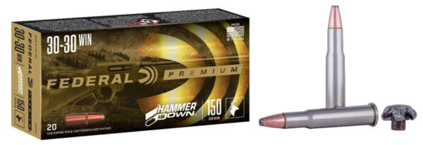 Federal LG30301 Premium HammerDown 30-30 Win 150 gr Bonded Soft Point 20rd Box