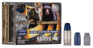 Federal P357SHC1 Premium 357 Mag 180 gr Solid Core Synthetic 20rd Box