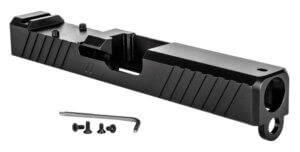 ZEV SLDZ175GDUTYRMRBLK Duty RMR Stripped Black 17-4 Stainless Steel for Glock 17 Gen5