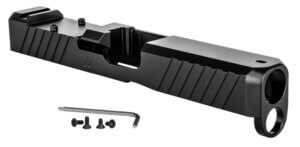ZEV SLDZ193GDUTYRMRBLK Duty RMR Stripped Black Nitride 17-4 Stainless Steel for Glock 19 Gen3