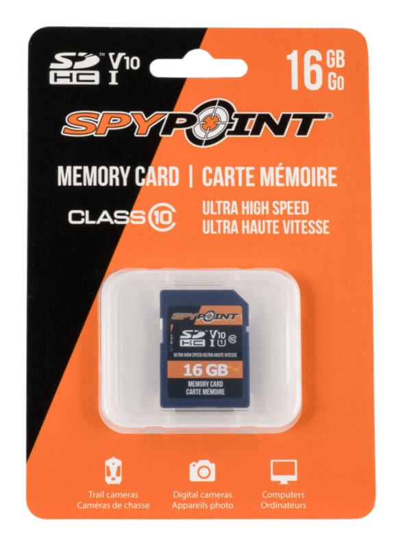 Spypoint SD16GB SD Memory Card SDHD UHS-1 16Gb
