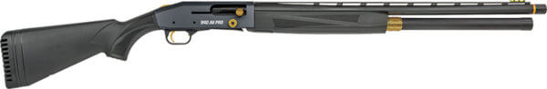 Mossberg 85111 940 JM Pro 12 Gauge with 24″ Matte Blued Barrel 3″ Chamber 9+1 Capacity Tungsten Gray Metal Finish & Black Synthetic Stock Right Hand (Full Size)