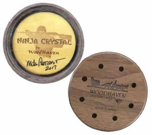 Woodhaven WH087 Ninja Friction Call Attracts Turkeys Natural Crystal/Wood