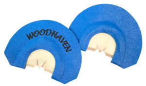 Woodhaven WH079 Blue Cutter Billy Yargus Diaphragm Call Triple Reed Attracts Turkeys Blue