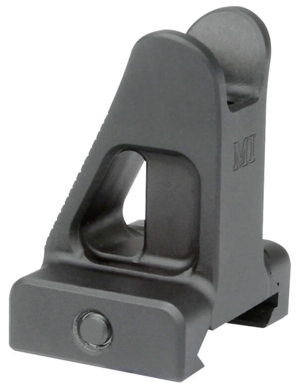 Midwest Industries MICBUIS Combat Rifle Rear Fixed Sight Black Hardcoat Anodized for AR-15 M16 M4