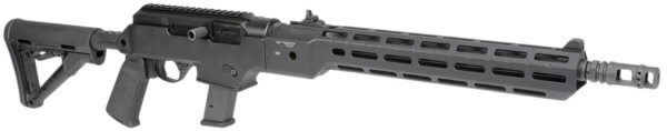 Midwest Industries MICRPC9X Combat Ruger PC9 M-Lok Handguard Black Hardcoat Anodized 6061-T6 Aluminum 14″