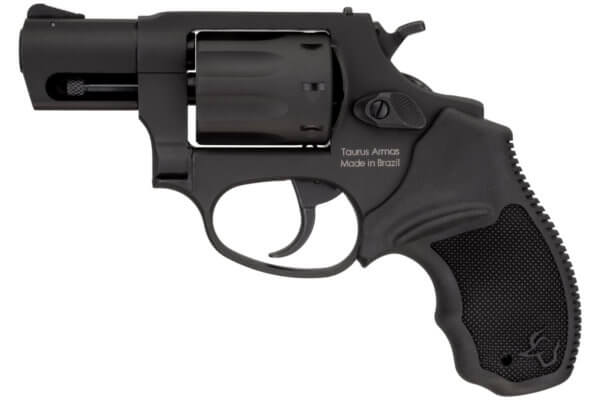Taurus 2-942M021 942 22 WMR Caliber with 2″ Barrel 8rd Capacity Cylinder Overall Matte Black Finish Steel & Finger Grooved Black Polymer Grip