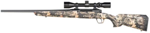 Savage Arms 57475 Axis XP Compact 6.5 Creedmoor 4+1 20″ Matte Black Barrel/Rec Mossy Oak Break-Up Country Synthetic Stock Includes Weaver 3-9x40mm Scope