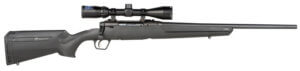 Savage Arms 57476 Axis XP Compact 6.5 Creedmoor 4+1 20″ Matte Black Barrel/Rec Muddy Girl Synthetic Stock Includes Weaver 3-9x40mm Scope