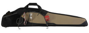Allen 64250 Kenosha Rifle Case 50″ Gray with Indigo Trim Endura with Foam Padding Gusseted Accessory Pockets Lockable Zippers & Adjustable Sling