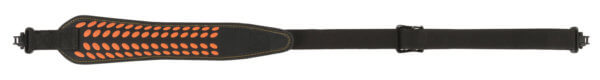 Allen 8357 Aspen Sling made of Gray Nubuck Leather with BakTrak Back 28″-35″ OAL 3″ W Adjustable Design & Swivels for Rifles
