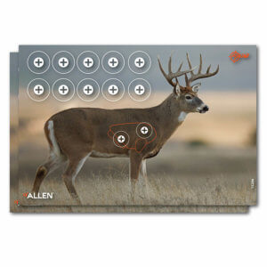 EZ-Aim 15286 Whitetail Deer Paper Hanging 23″ x 35″ Multi-Color Includes Pasters 2 Per Pkg