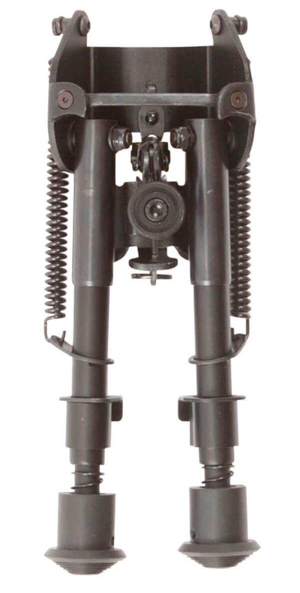Allen 2192 Bozeman Bipod made of Black Aluminum with Picatinny Rail Attachment Rubber Feet & 9-13″ Vertical Adjustment for Rifles