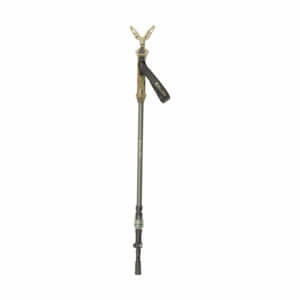 Allen 21447 Axial EZ-Stik Shooting Stick Monopod made of Matte Beetle Green Aluminum with Rubber Foot Push Button Auto Slide Action Post Attachment System & 29-61″ Vertical Adjustment