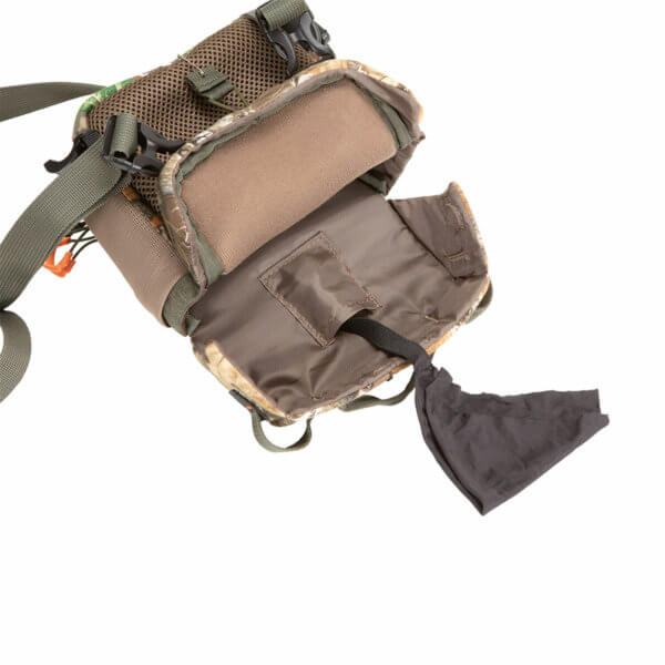 Terrain 19219 Plateau Bino Pack with Mossy Oak Break-Up Country Finish Silent Magnetic Flap Adjustable Strap Back Harness Panel & Soft Interior
