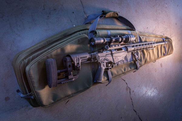 Tac Six 10954 Garrison Rifle Case 55″ OD Green 600D Polyester