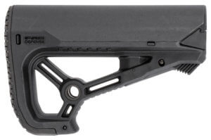 FAB Defense FXRAPS RAPS Precision made of Synthetic Material with Matte Black Finish Adjustable Cheekrest Rubber Butt Pad & Picatinny Rail for AR-Platform