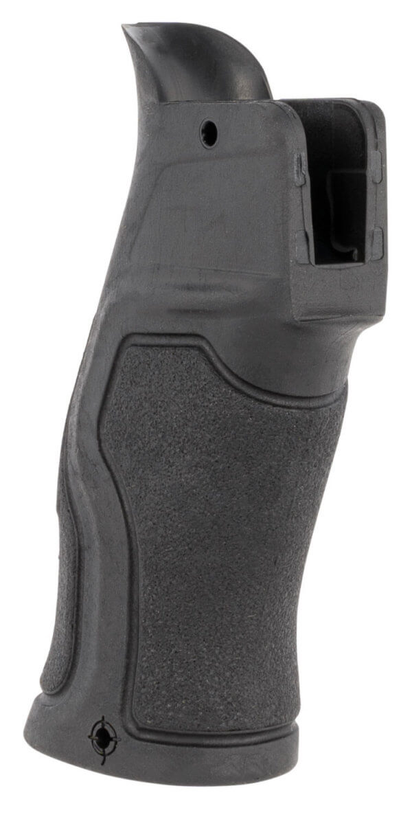 FAB Defense FX-GRADUSB Gradus Ergonomic Pistol Grip 15 Degree Black Polymer with Rubber Overmold for AR-15 AR-10 M4 M16