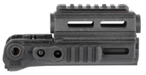 FAB Defense FXRAPSGR RAPS Precision Buttstock made of Synthetic Material with Gray Finish Adjustable Cheekrest Rubber Butt Pad & Picatinny Rail for AR-15