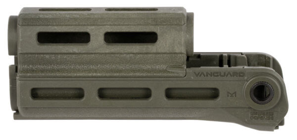 FAB Defense FXVANAKG Vanguard Handguard made of Polymer with OD Green Finish & 6.41″ OAL for AK-47 AK-74 & AKM Accepts M-LOK Style & Picatinny Rails