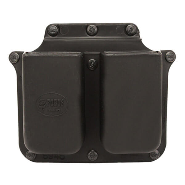 Fobus 6945GNDBH Double Mag Pouch Black Polymer Paddle Compatible w/ Glock