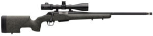 Winchester Repeating Arms 535757290 XPR Stealth 308 Win 3+1 16.50 Threaded Barrel  Black Perma-Cote Barrel/Receiver  Nickel Teflon Coated Bolt  Green Synthetic Stock w/Textured Grip Panels  Inflex Technology Recoil Pad  M.O.A. Trigger System”