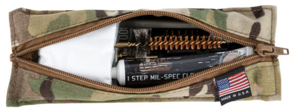 Pro-Shot RUCKMC5569MM Ruck Rod Cleaning System Multi-Caliber Pistol/Rifle Multi-Camo Zipper Pouch Case