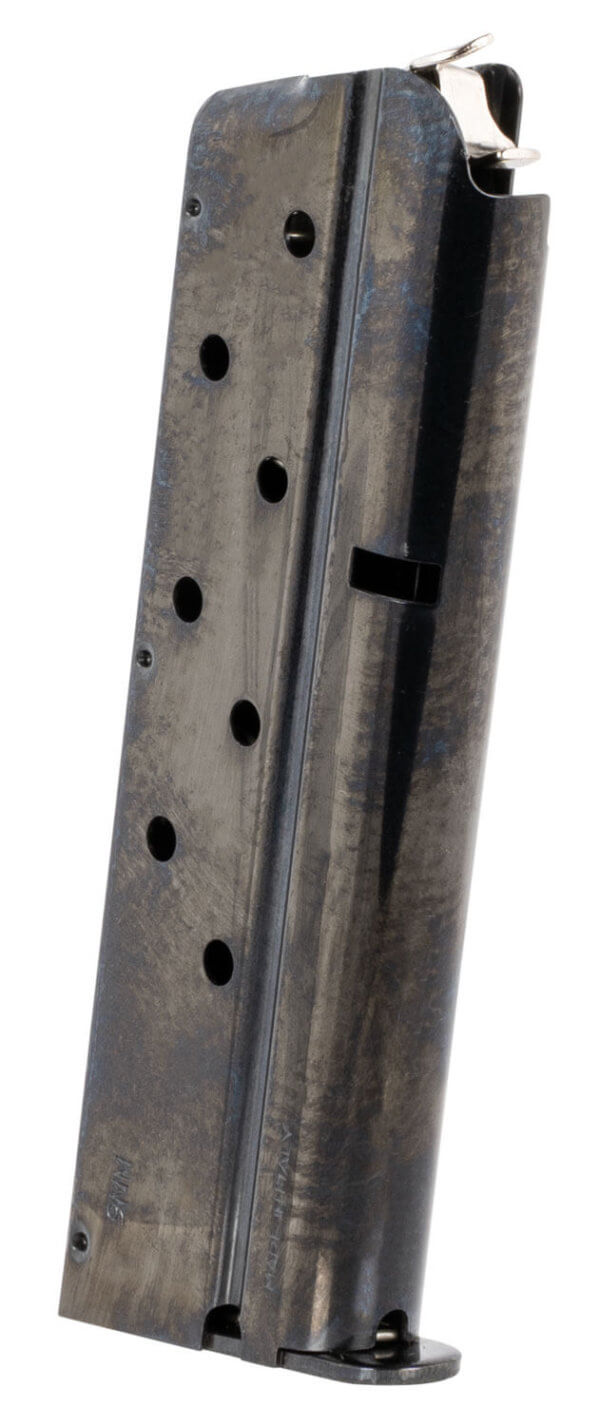 Mec-Gar MGCGOV9LCB Standard Blued Detachable 8rd 9mm Luger for 1911 Officer