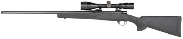 Howa HGP23PRCB Hogue Gamepro 2 300 PRC 3+1 Cap 24″ TB Blued Rec/Barrel Black Fixed Hogue Pillar-Bedded Overmolded Stock Right Hand (Full Size) Includes 4-12x40mm Scope