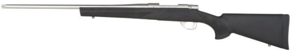 Howa HGR72512 M1500 Hogue 6.5 Creedmoor Caliber with 5+1 Capacity 22″ Threaded Barrel Stainless Steel Metal Finish & Black Fixed Hogue Pillar-Bedded Overmolded Stock Right Hand (Full Size)