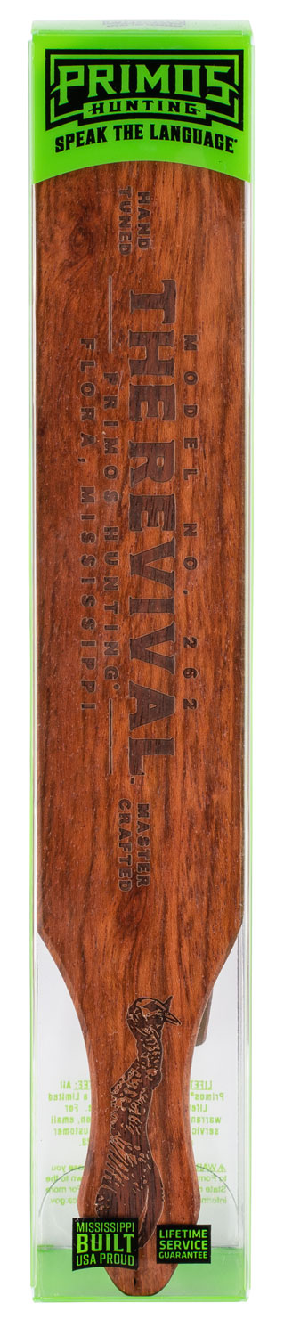 Primos PS262 Revival Box Call Attracts Turkeys Brown Wood