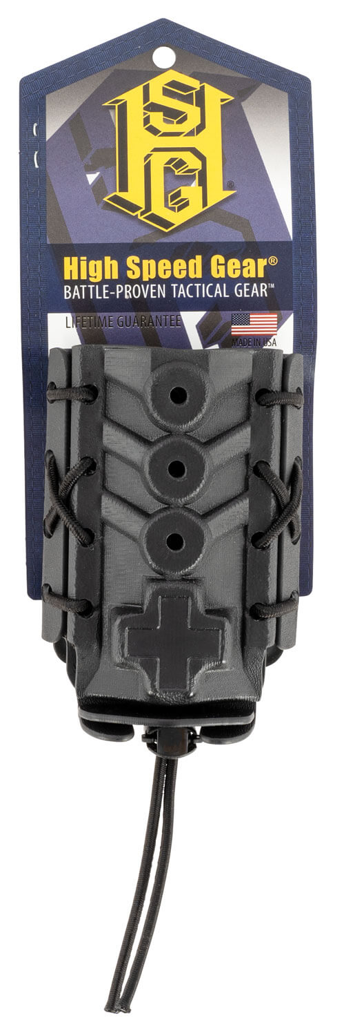 Tacshield T3602BK Universal Double Pistol Mag Pouch Black 1000D Nylon