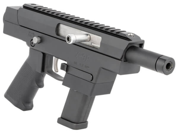 Excel Arms EA09504 X-Series 9mm Luger 17+1 8.50″ Barrel Black Aluminum Receiver Polymer Grip Optics Ready